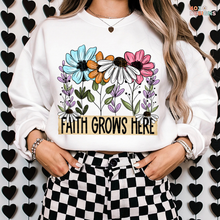 Load image into Gallery viewer, Faith Grows Here DTF Transfer
