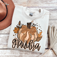 Load image into Gallery viewer, Fall Glitter Pumpkin Personalized DTF Transfer
