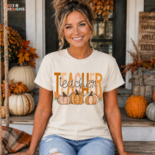 Load image into Gallery viewer, Fall Pumpkins Names/Titles DTF Transfer
