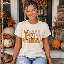 Load image into Gallery viewer, Fall Pumpkins Names/Titles DTF Transfer
