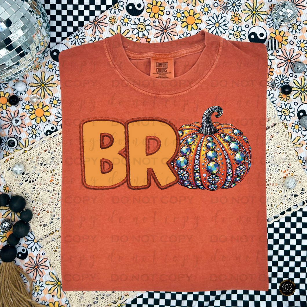 Fall Rhinestone DTF Transfer