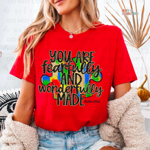Load image into Gallery viewer, You Are Fearfully &amp; Wonderfully Made DTF Transfer
