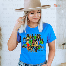 Load image into Gallery viewer, You Are Fearfully &amp; Wonderfully Made DTF Transfer

