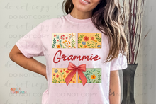 Load image into Gallery viewer, Floral Title/Name DTF Transfer
