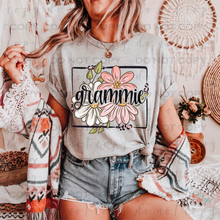 Load image into Gallery viewer, Floral Leopard Name/Title Personalized DTF Transfer
