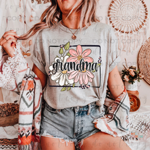 Load image into Gallery viewer, Floral Leopard Name/Title Personalized DTF Transfer
