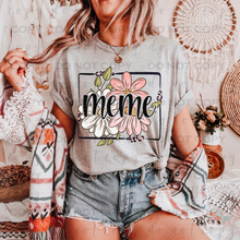 Load image into Gallery viewer, Floral Leopard Name/Title Personalized DTF Transfer
