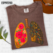 Load image into Gallery viewer, Floral Lungs DTF Transfer

