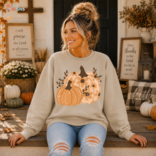 Load image into Gallery viewer, Floral Pumpkins DTF Transfer

