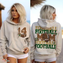 Load image into Gallery viewer, Football Mom Stars Personalized DTF Transfer
