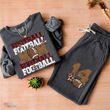 Load image into Gallery viewer, Football Mom Stars Personalized DTF Transfer
