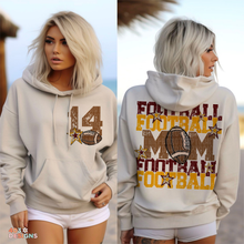 Load image into Gallery viewer, Football Mom Stars Personalized DTF Transfer
