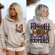 Load image into Gallery viewer, Football Mom Stars Personalized DTF Transfer
