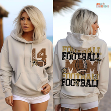 Load image into Gallery viewer, Football Mom Stars Personalized DTF Transfer
