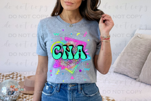 Load image into Gallery viewer, Funky Colors Title/Name DTF Transfer

