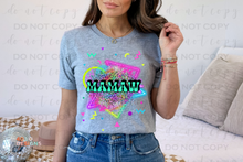 Load image into Gallery viewer, Funky Colors Title/Name DTF Transfer
