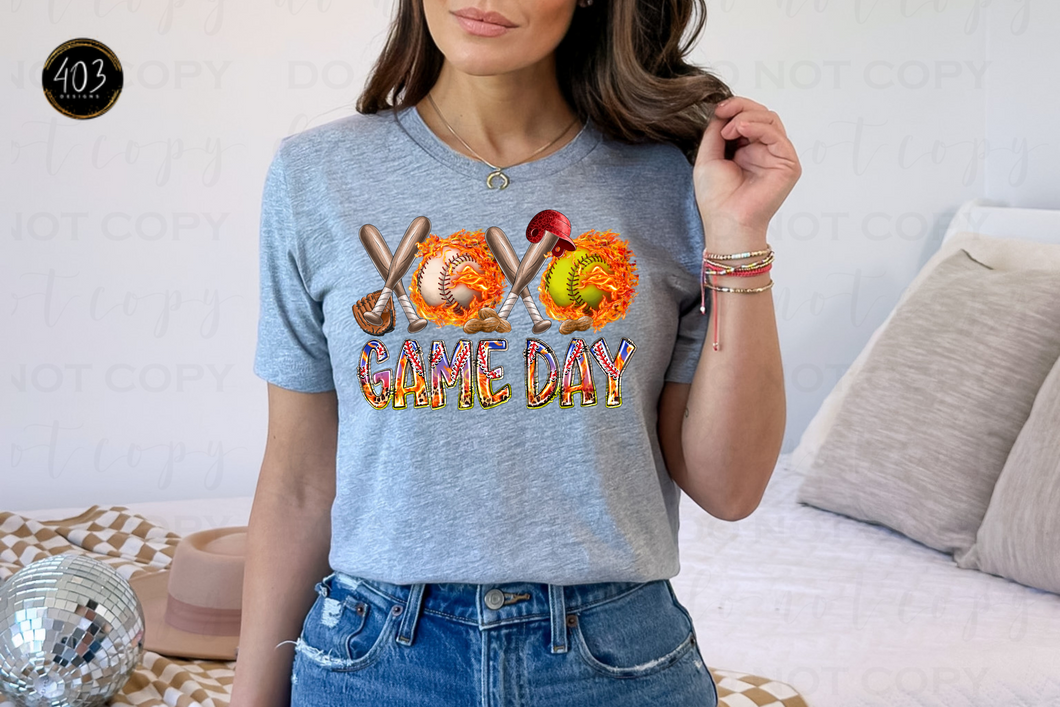 Game Day Baseball + Softball DTF Transfer