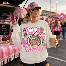 Load image into Gallery viewer, Game Day Pink Leopard Mascot Personalized DTF Transfer
