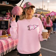 Load image into Gallery viewer, Game Day Pink Leopard Flag DTF Transfer
