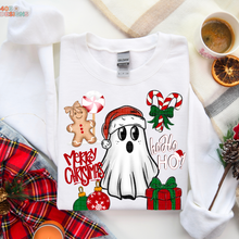 Load image into Gallery viewer, Ghostly Christmas Collage DTF Transfer
