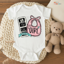 Load image into Gallery viewer, Baby Announcement Girl DTF Transfer
