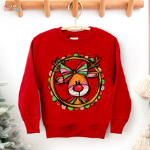 Load image into Gallery viewer, Girly Rudolph DTF Transfer
