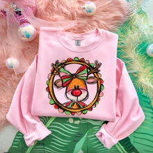 Load image into Gallery viewer, Girly Rudolph DTF Transfer
