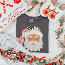 Load image into Gallery viewer, Glittered Up Santa DTF Transfer
