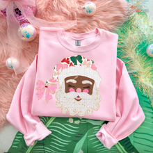 Load image into Gallery viewer, Glittered Up Santa DTF Transfer
