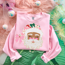 Load image into Gallery viewer, Glittered Up Santa DTF Transfer
