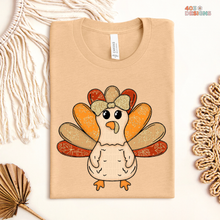 Load image into Gallery viewer, Glitter Turkey DTF Transfer

