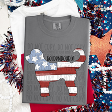 Load image into Gallery viewer, Patriotic Animal Breeds DTF Transfer
