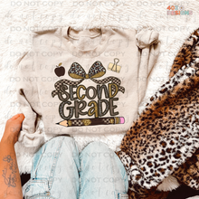 Load image into Gallery viewer, Gold Glitter Grades DTF Transfer
