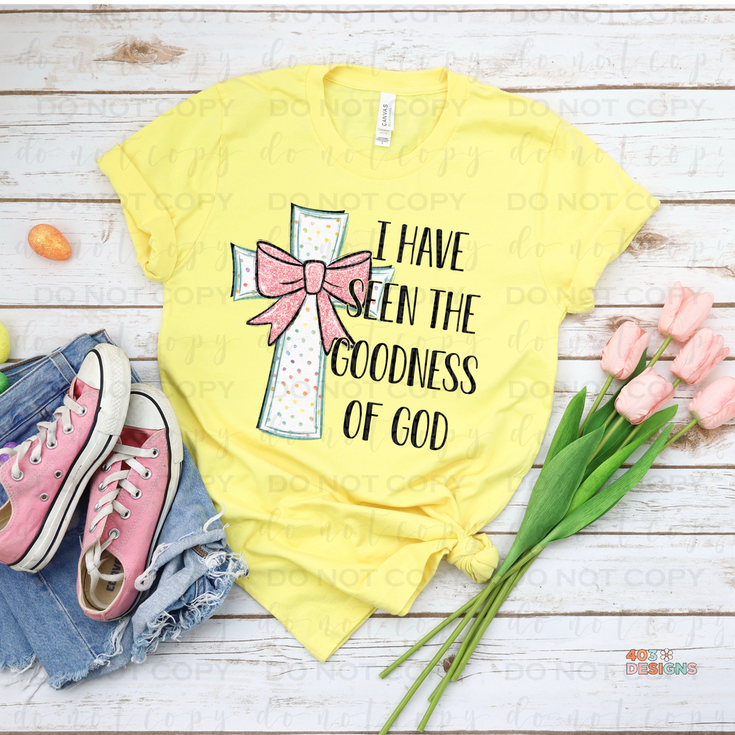 Goodness Of God DTF Transfer