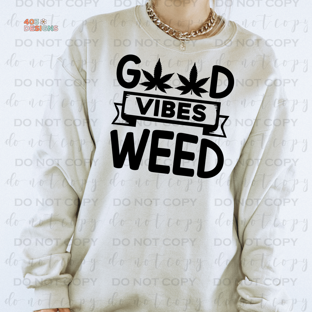 Good Vibes DTF Transfer