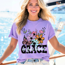 Load image into Gallery viewer, Grace Full Bloom DTF Transfer
