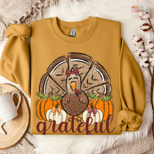 Load image into Gallery viewer, Grateful Turkey DTF Transfer
