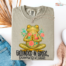 Load image into Gallery viewer, Grounded In Grace Frog DTF Transfer
