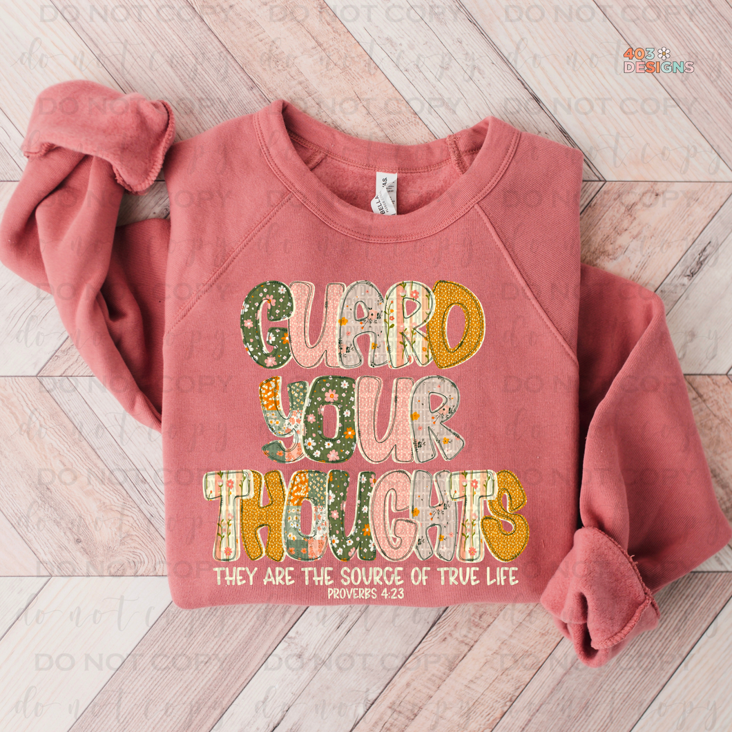 Guard Your Heart DTF Transfer