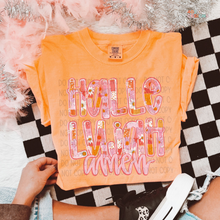 Load image into Gallery viewer, Hallelujah Amen Bright Floral DTF Transfer
