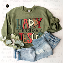 Load image into Gallery viewer, Happy Birthday Jesus DTF Transfer
