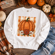 Load image into Gallery viewer, Harvest Pumpkin Stripes DTF Transfer
