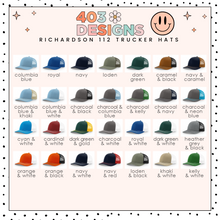 Load image into Gallery viewer, Born To Ride Motorcycle Embroidered Richardson 112 Trucker Hat
