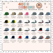 Load image into Gallery viewer, Born To Ride Motorcycle Embroidered Richardson 112 Trucker Hat
