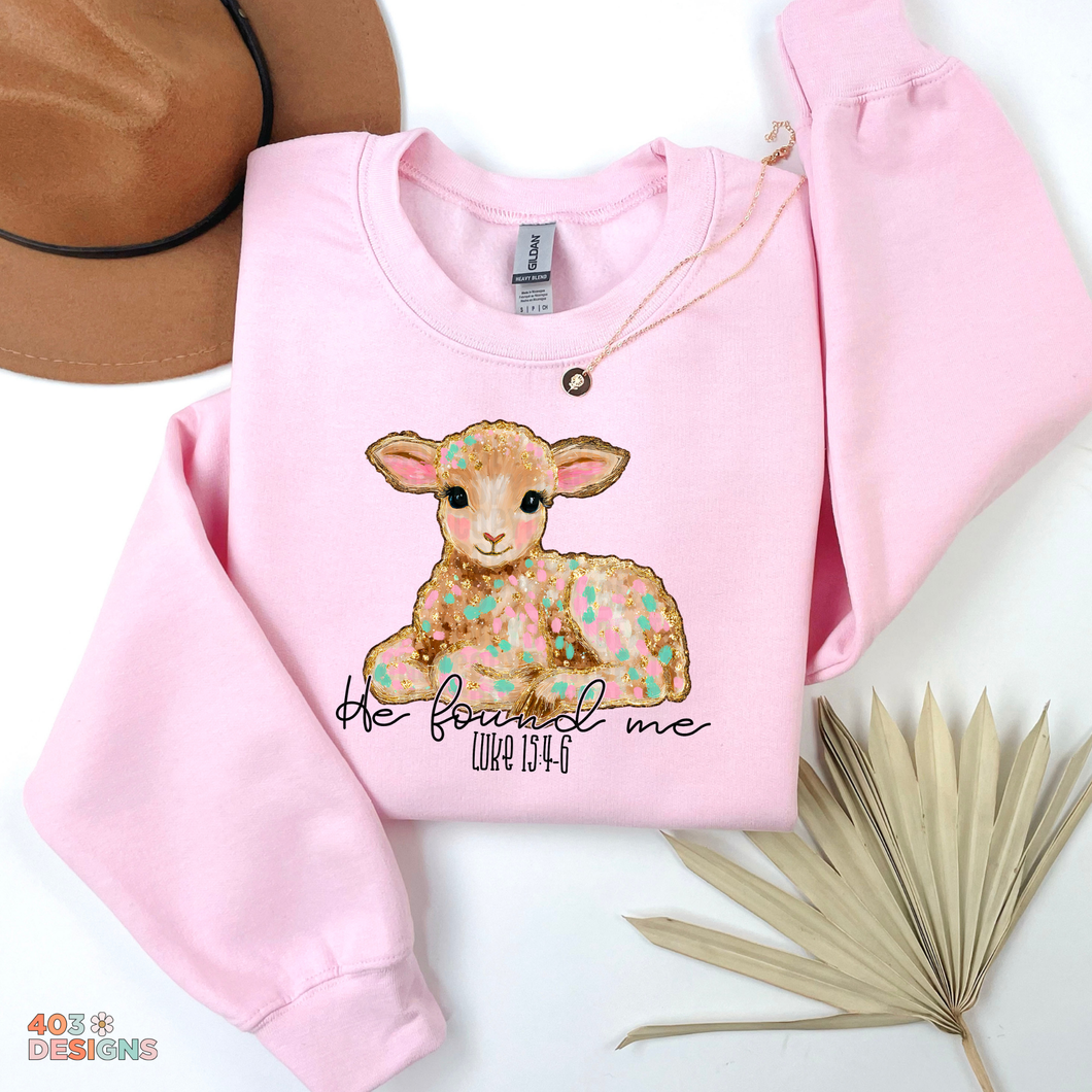 He Found Me DTF Transfer