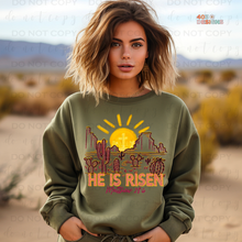 Load image into Gallery viewer, He Is Risen Matthew 28:6 DTF Transfer
