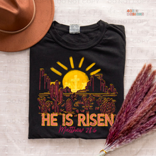 Load image into Gallery viewer, He Is Risen Matthew 28:6 DTF Transfer
