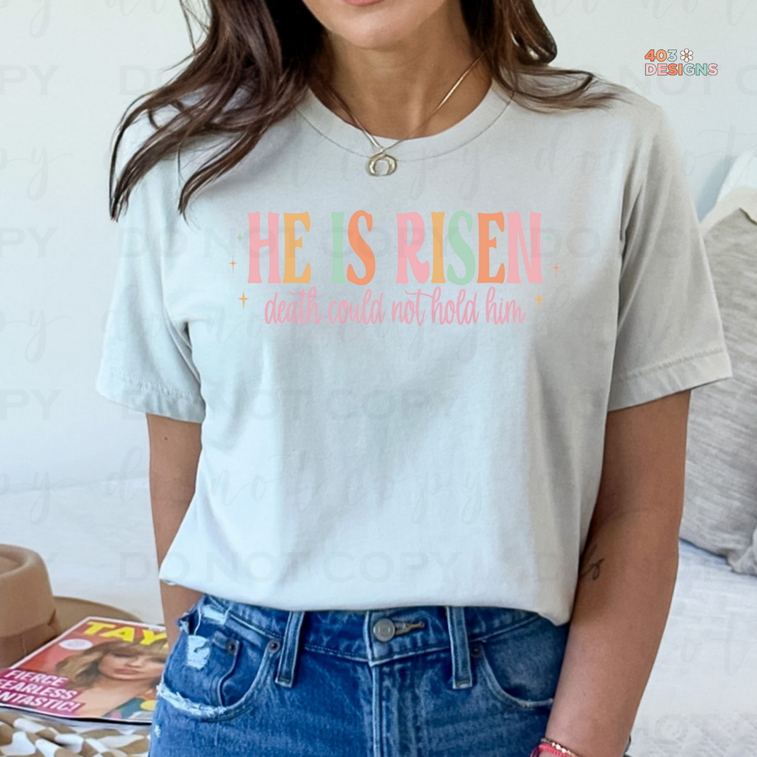 He Is Risen DTF Transfer