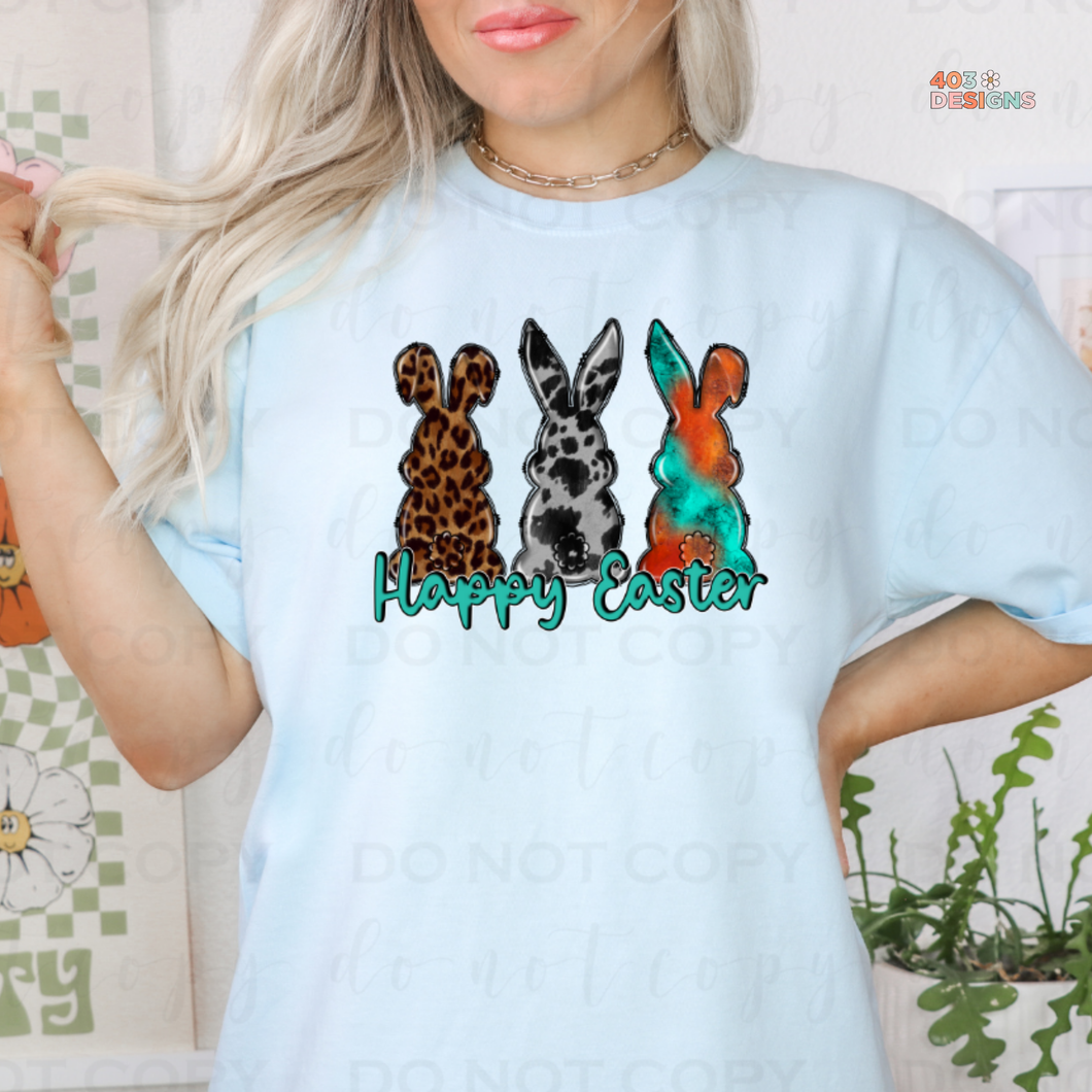 Hoppy Easter DTF Transfer
