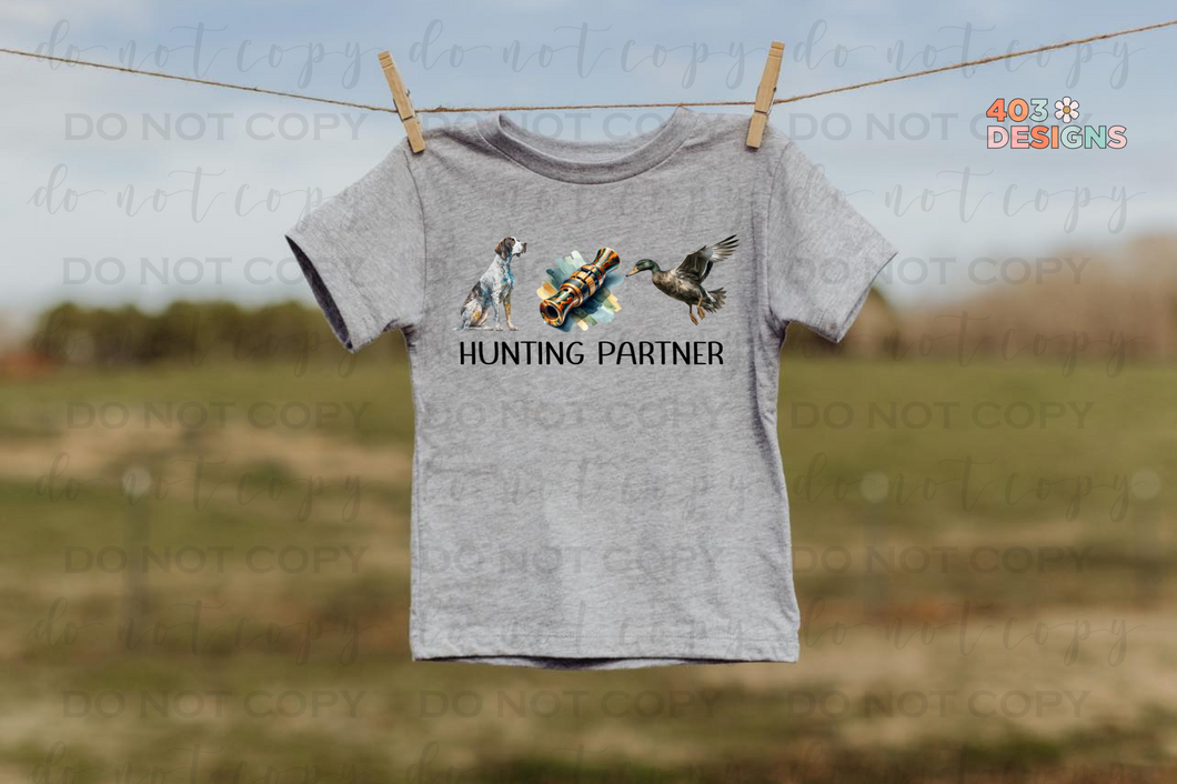 Hunting Partner DTF Transfer